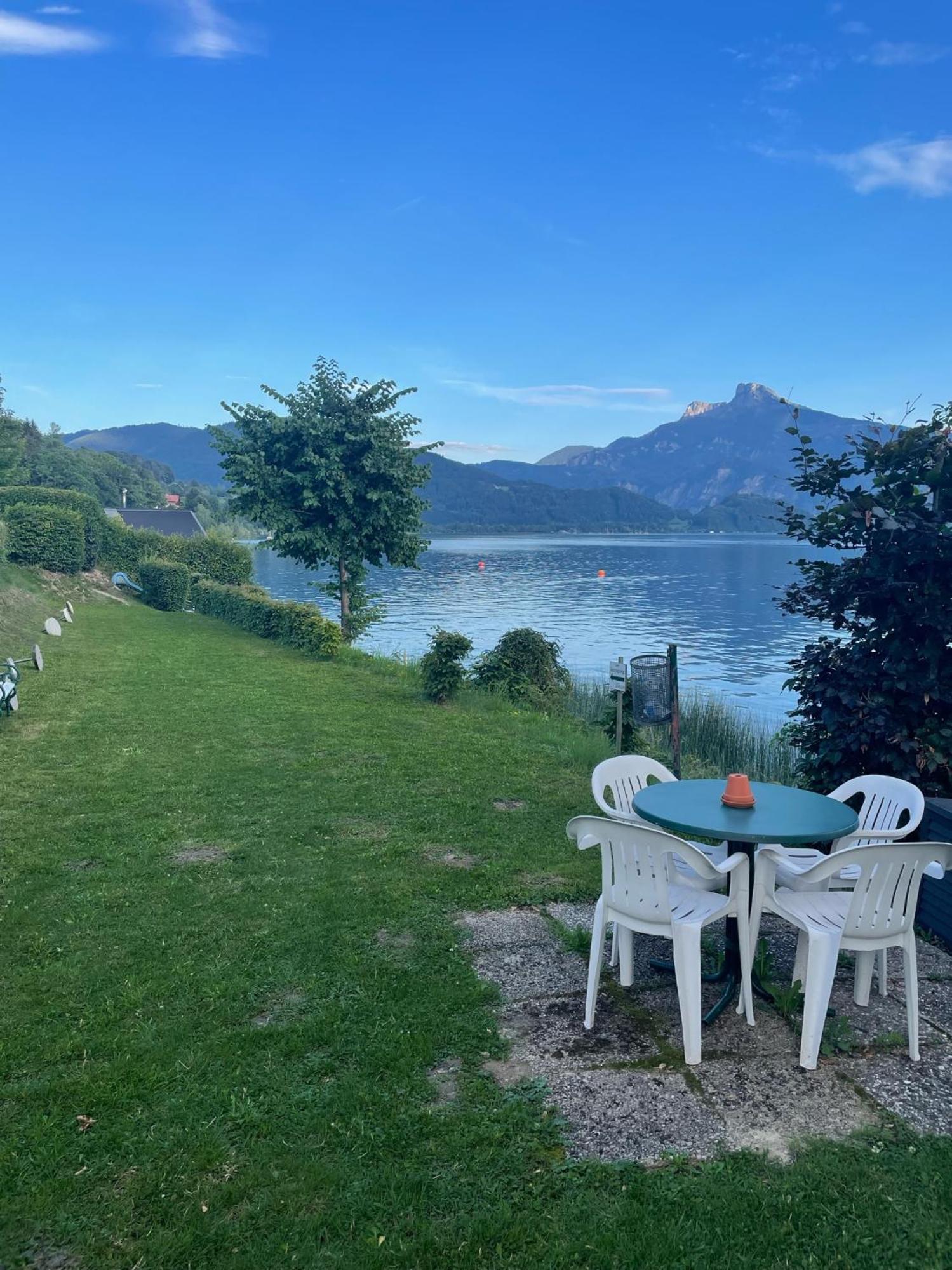 Pension Semler Leilighet Mondsee Eksteriør bilde