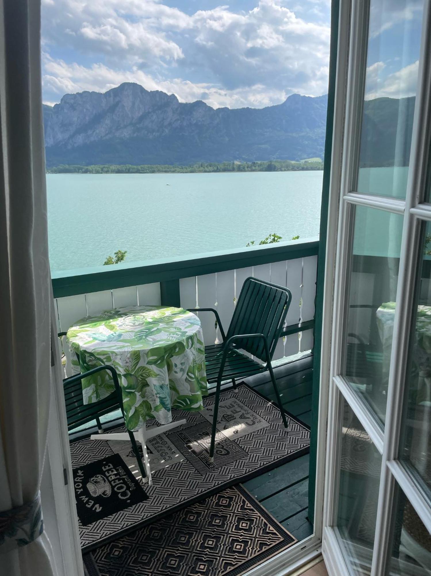 Pension Semler Leilighet Mondsee Eksteriør bilde